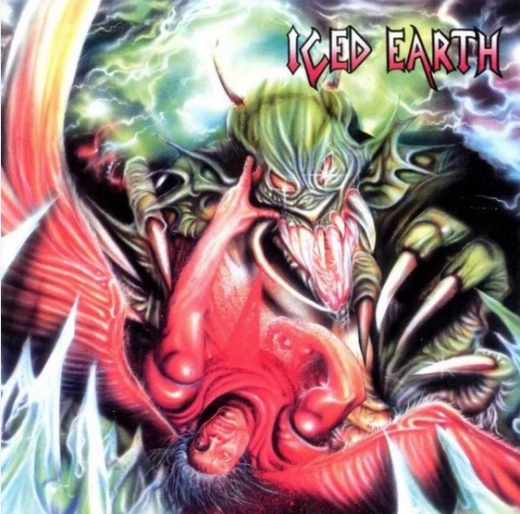 Iced Earth - Iced Earth ++ RED/BONE SPLATTER LP