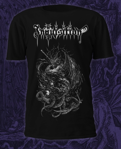 Inquisition - Black Mass For A Mass Grave ++ T-SHIRT