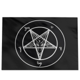 Anton Szandor LaVey - Pentagram ++ FLAG, FLAGGE ++ 70x100cm