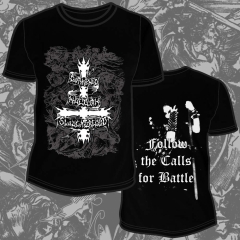 Darkened Nocturn Slaughtercult - Follow The Calls For Battle ++ T-SHIRT