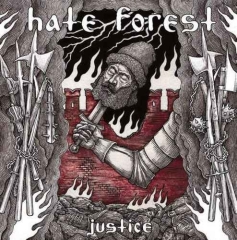 Hate Forest - Justice ++ MARBLED LP