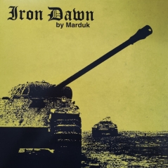 Marduk - Iron Dawn ++ YELLOW SILKSCREENED LP